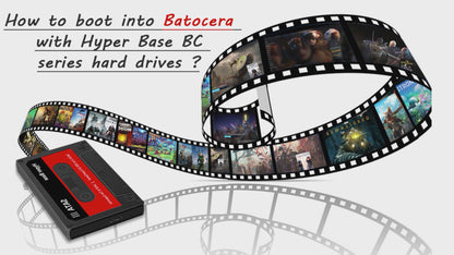 Hyper Base BC Game HDD with Rich Retro Games, Batocera 35 Game System