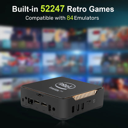 Hyper Base M1 Mini PC Retro Game Console with 52247 Video Games