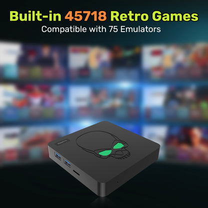 Hyper Base King Retro Game Console with 45718 Video Games, S922X Gaming Chip