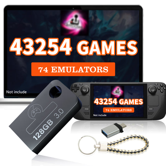 USB Flash Drive with Rich Retro Games, 128G