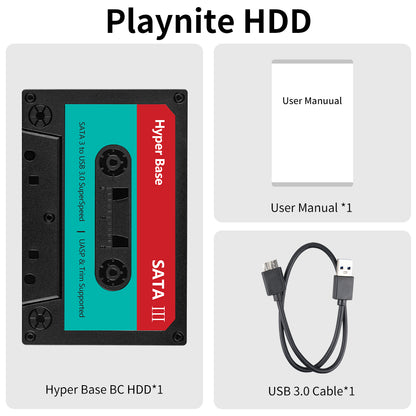 500G/2T Playnite System External Game Hard Drive