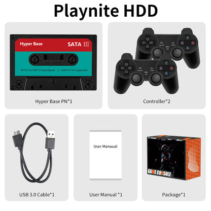 500G/2T Playnite System External Game Hard Drive