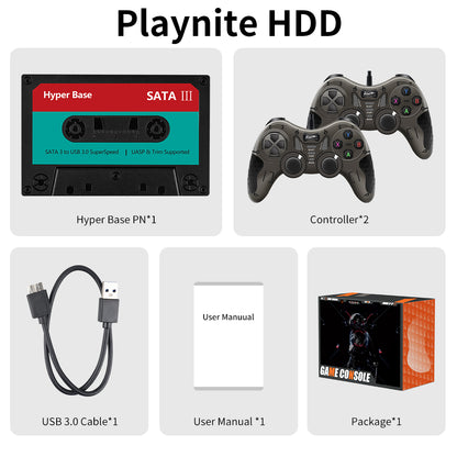 500G/2T Playnite System External Game Hard Drive